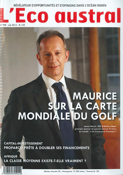 En bonne place sur la carte mondiale du golf – L’Eco Austral En bonne place sur la carte mondiale du golf - L'Eco Austral